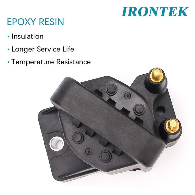 IRONTEK C849 Ignition Coils [Pack of 3] Fit for Chevrolet Impala/Beretta/Malibu, for Buick Century/Skylark/Regal, for Oldsmobile Pontiac Cadillac C849 DR39 5C1058 E530C D555 C695 3.8L 3.4L - Image 2
